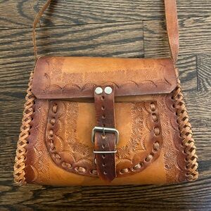 Handcrafted Leather Crossbody Bag